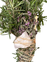 Charger l'image dans la galerie, Bâton de Romarin Quartz Rose & Palo Santo