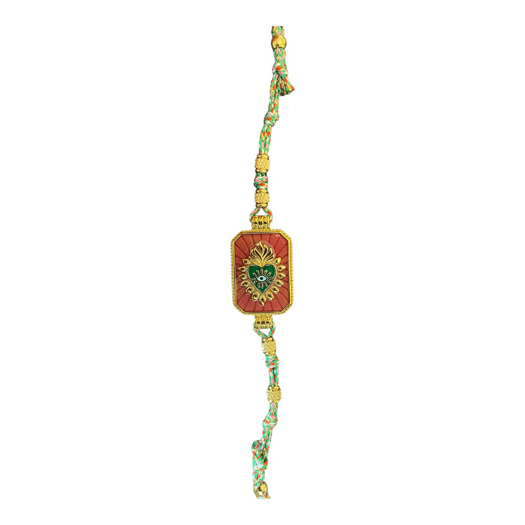 Bracelet plaque Cœur