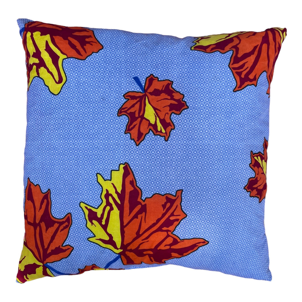 Coussin Wax Blue