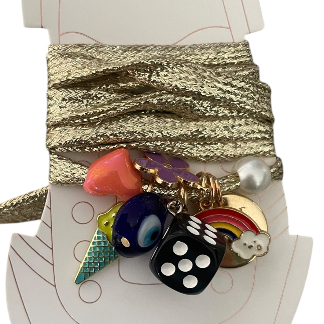 Lacet Gold Charms