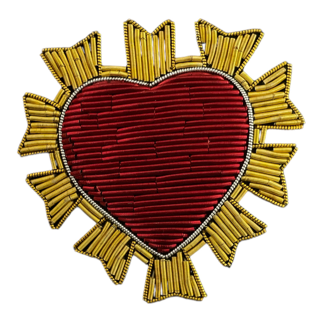 Broche  Coeur Red