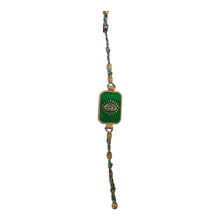 Cargar imagen en el visor de la galería, Bracelet Eyes Green
