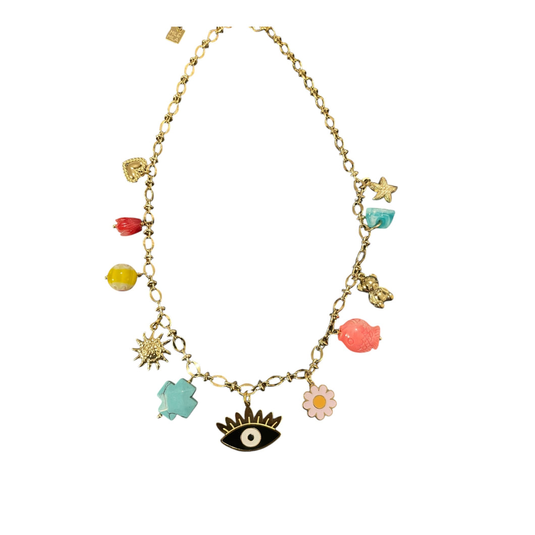 Collier Grigri Eyes
