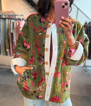 将图片加载到图库查看器，Veste Mary Green
