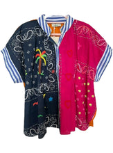 Charger l&#39;image dans la galerie, Chemise Bandana Pink
