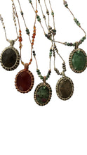 Load image into Gallery viewer, Collier Ava Green
