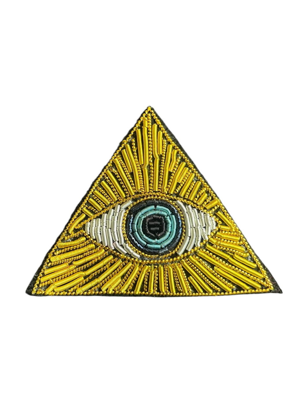 Broche triangle Eyes