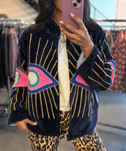 Charger l&#39;image dans la galerie, Veste Eyes Blue
