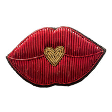 Load image into Gallery viewer, Broche Bouche Red
